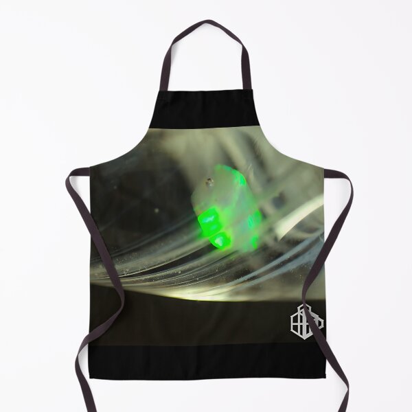 Item preview, Emerald Core — Borosilicate Glass Microscopy Art designed and sold by HIKARIMi.