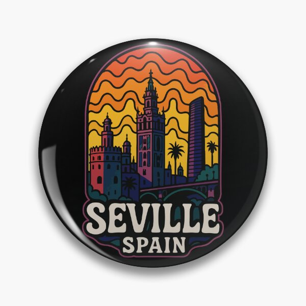 Item preview, Seville Spain Retro Travel designed and sold by TomFrontierArt.