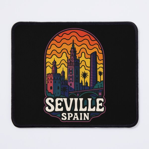 Item preview, Seville Spain Retro Travel designed and sold by TomFrontierArt.