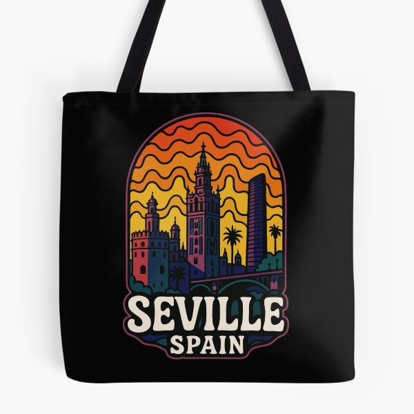 Item preview, Seville Spain Retro Travel designed and sold by TomFrontierArt.