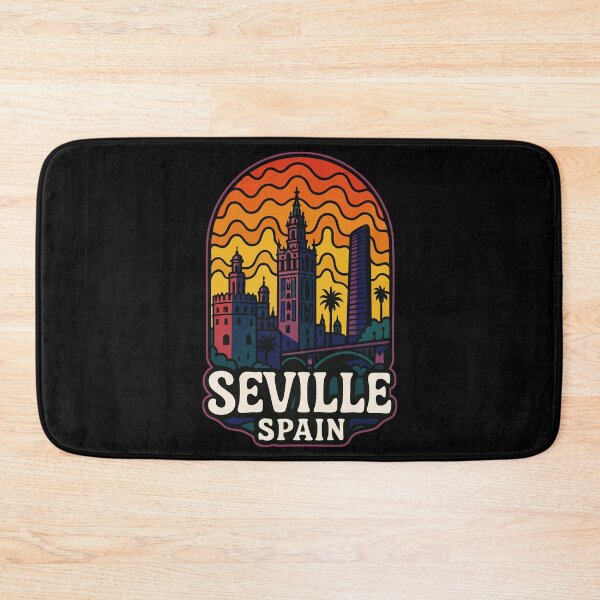 Item preview, Seville Spain Retro Travel designed and sold by TomFrontierArt.