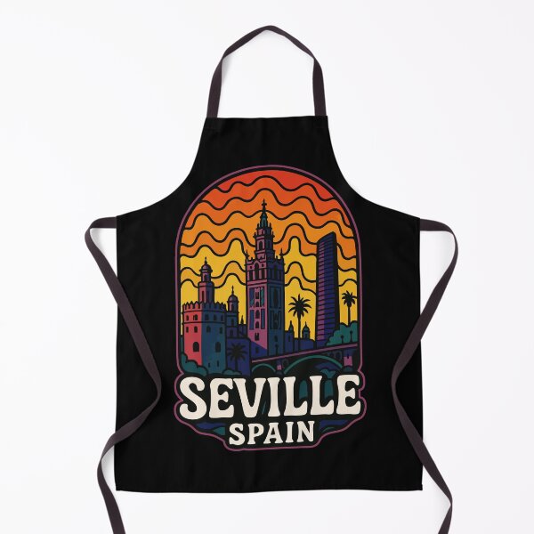 Item preview, Seville Spain Retro Travel designed and sold by TomFrontierArt.