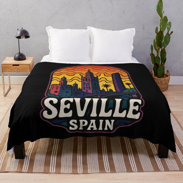 Item preview, Seville Spain Retro Travel designed and sold by TomFrontierArt.