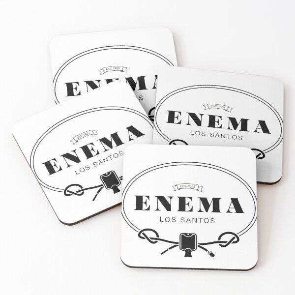 Item preview, Enema Est. 1922 Vintage Luxury Brand Parody - Funny Fashion Art designed and sold by 1001T-Shirt.