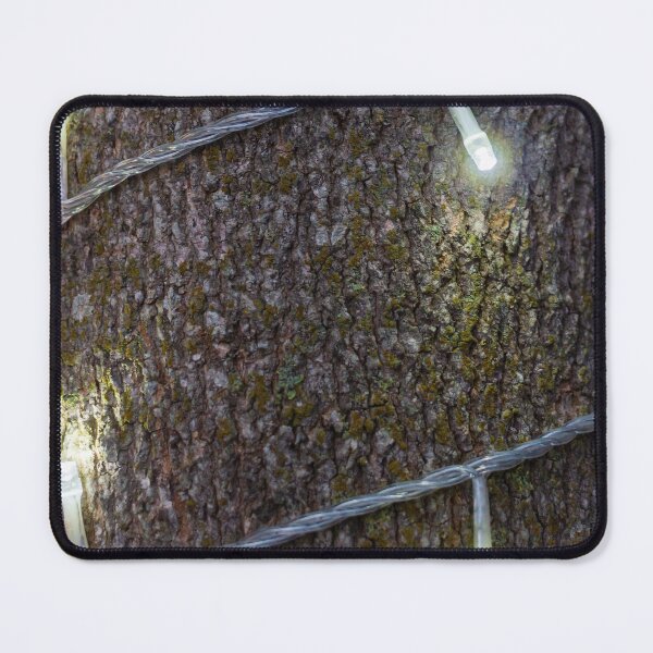 Item preview, Warm String Lights Cast Cozy Glow Across Rough Stone Wall For Rustic Festive Ambience designed and sold by Nmallia.