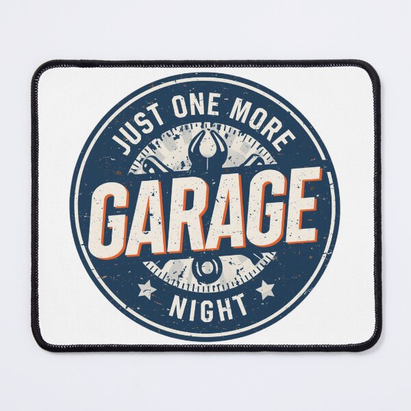 Item preview, Just One More Garage Night – DIY Mechanic Humor Shirt designed and sold by KapiPrint.