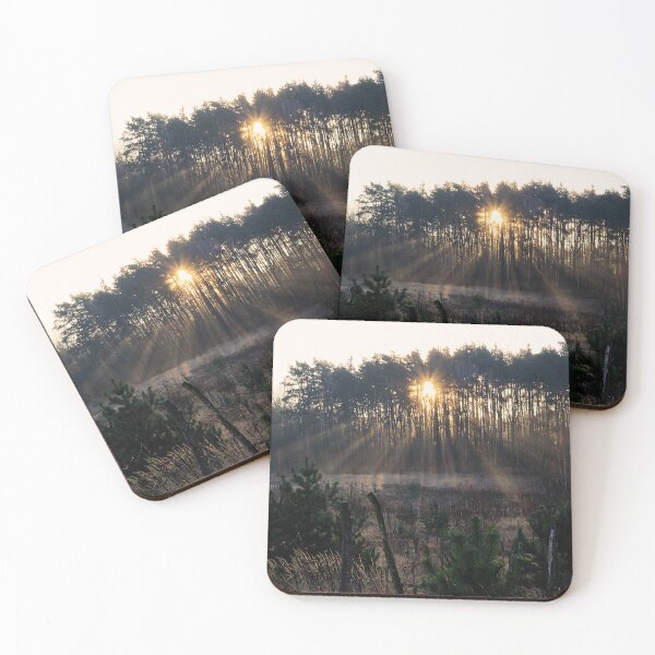 Item preview, Sunrise Through the Quiet Forest designed and sold by MaciasArtPrints.