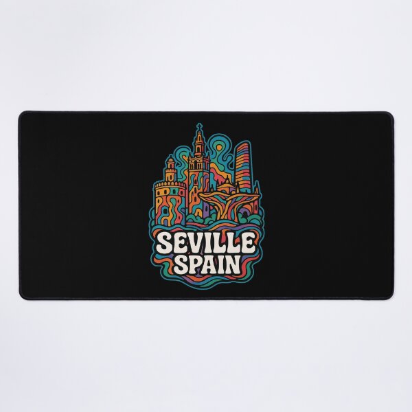 Item preview, Seville Spain Trippy Art Travel designed and sold by TomFrontierArt.