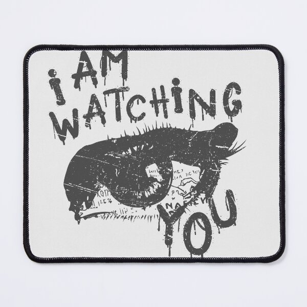 Item preview, I Am Watching You Iguana Graphic – Dark Grunge Reptile Street Art Design designed and sold by ConfuseLab Alt.