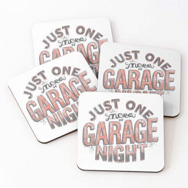 Item preview, Just One More Garage Night – DIY Mechanic Humor Shirt designed and sold by KapiPrint.