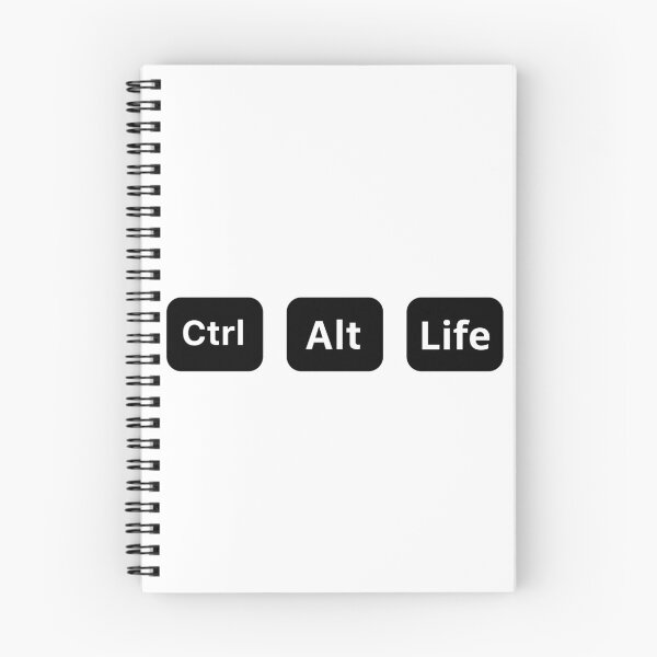 Item preview, Ctrl Alt Life-Minimalist Keyboard Keys Design designed and sold by DomKo10.