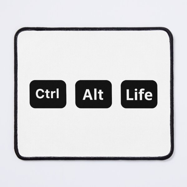 Item preview, Ctrl Alt Life-Minimalist Keyboard Keys Design designed and sold by DomKo10.