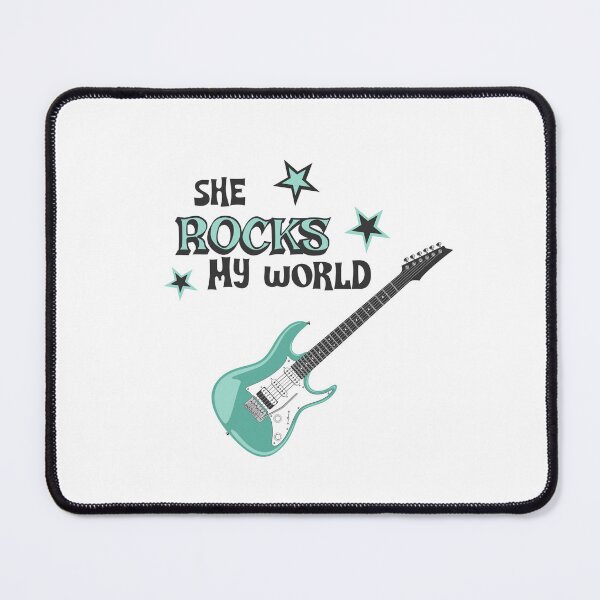 Item preview, She Rocks my World designed and sold by MFOriginals.