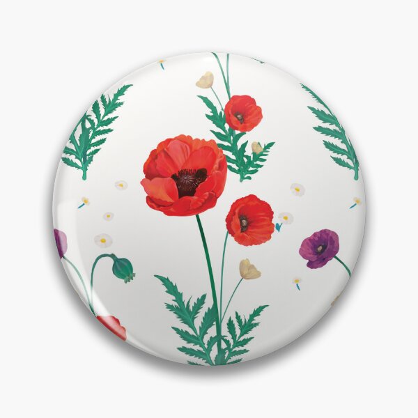 Item preview, Poppy Stems designed and sold by medadesign.