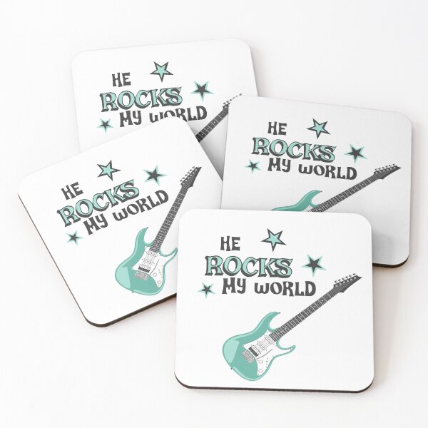 Item preview, He Rocks my World designed and sold by MFOriginals.