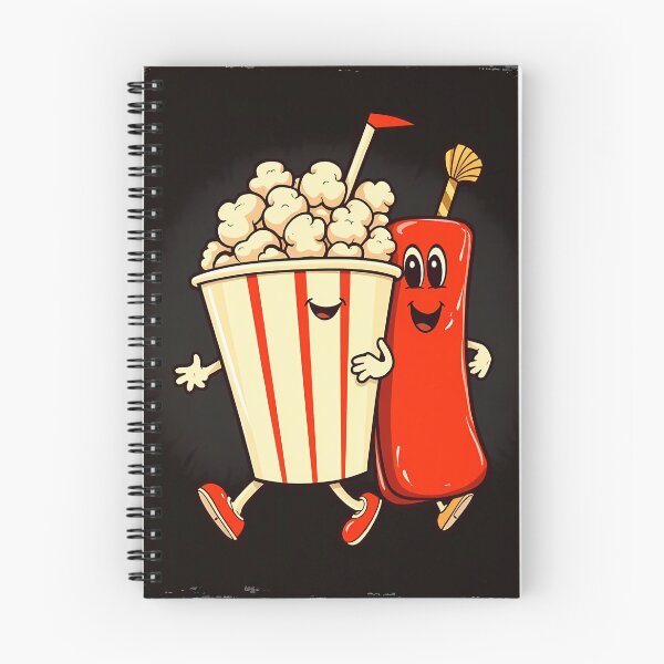 Item preview, Movie Theater Snacks Cute Art designed and sold by Cine8.