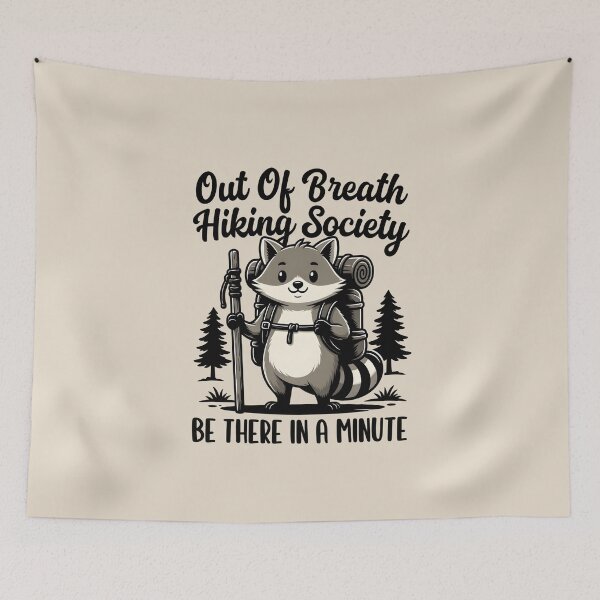 Item preview, Out Of Breath Hiking Society  designed and sold by dudelinart.