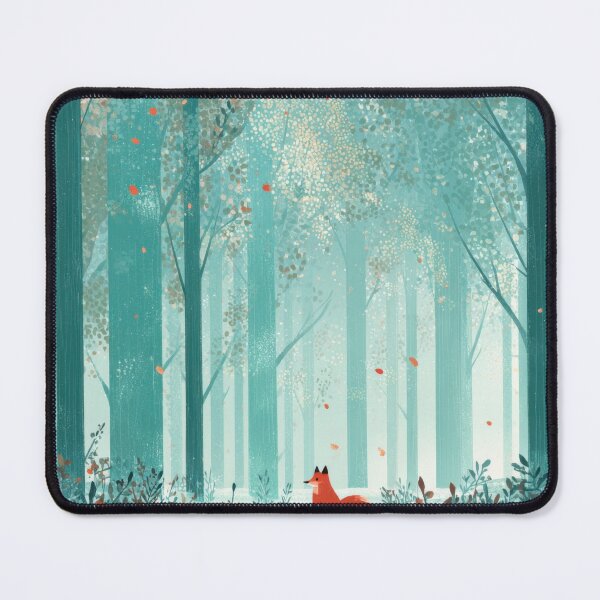 Item preview, Fox in forest of trees designed and sold by anytka.
