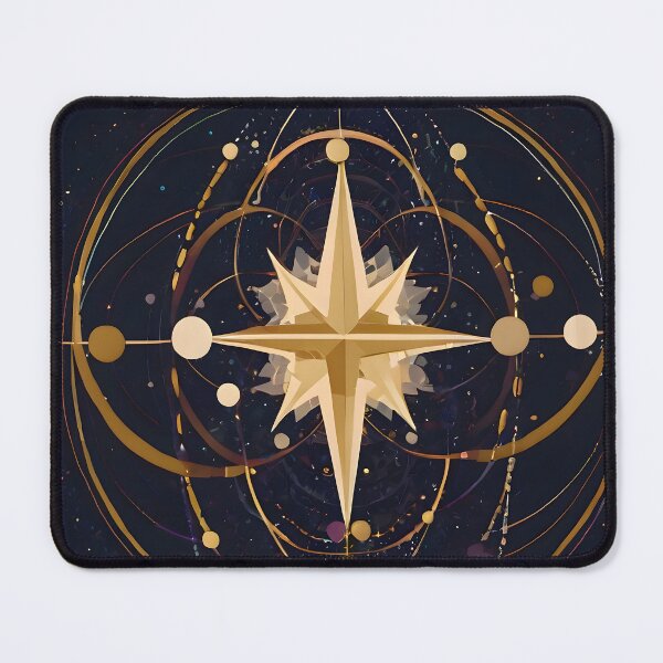 Item preview, Celestial Compass Wall Art Print designed and sold by PrintBLAIDE.