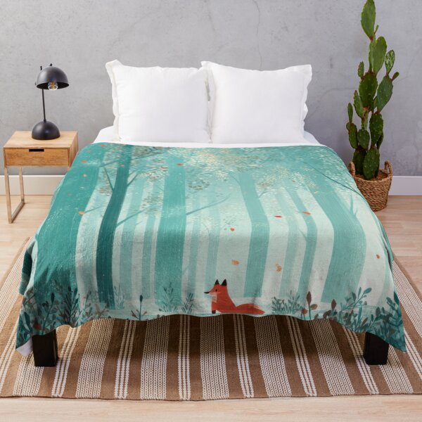 Item preview, Fox in forest of trees designed and sold by anytka.