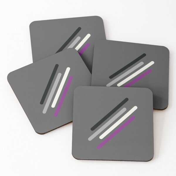Item preview, Minimalist Lines Asexual Pride Design – LGBTQ+ Minimal Art designed and sold by Lanakila Studio.