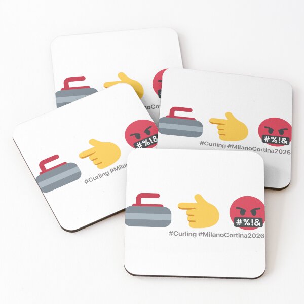 Item preview, Curling Drama: The Finger Poke of Doom designed and sold by itscurling.
