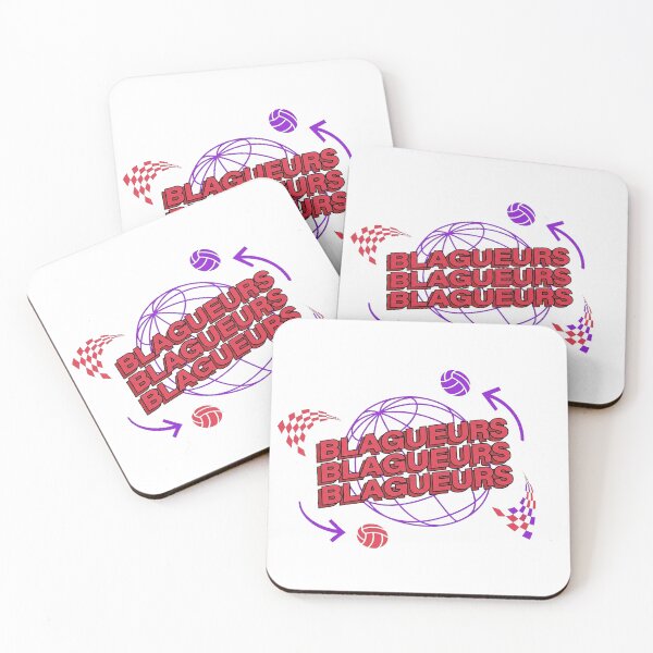 Item preview, Blagueurs Red & Purple Y2K Streetwear Logo - Retro Global Fashion designed and sold by 1001T-Shirt.