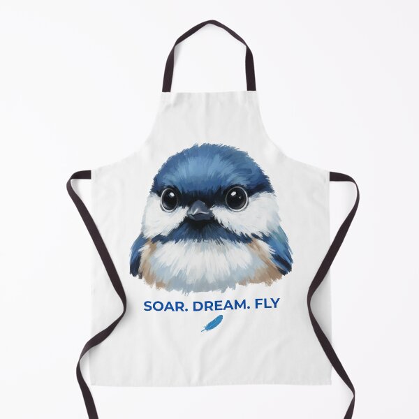 Item preview, Cute Blue Bird designed and sold by LittleLoopArt.