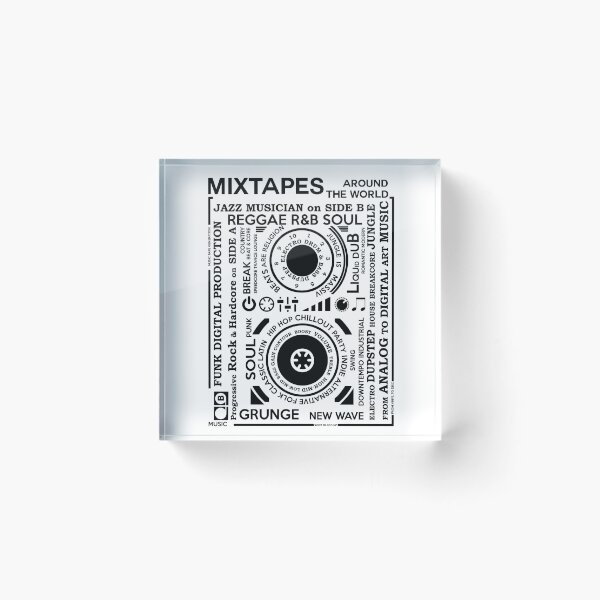 Item preview, Genres of a Mixtape - Fontart Music Cassette designed and sold by Quentin1984.