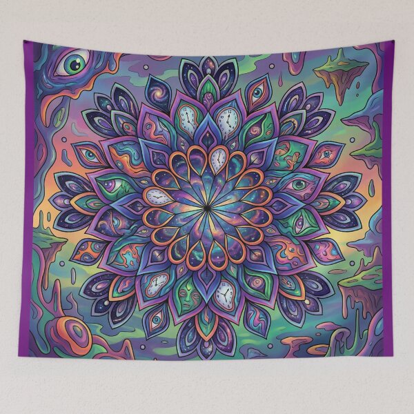 Item preview, A mandala surrealistic, designed and sold by Lilashakti ⭐️ ⭐️ ⭐️ ⭐️ ⭐️.