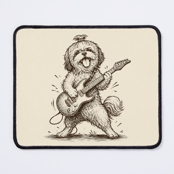 Item preview, ShihTzu Rock Dog designed and sold by JODYSMORGAN.