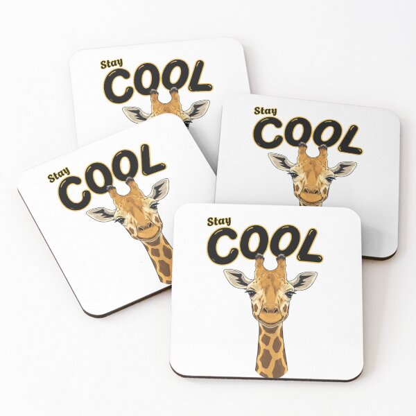 Item preview, Stay Cool Giraffe designed and sold by LittleLoopArt.