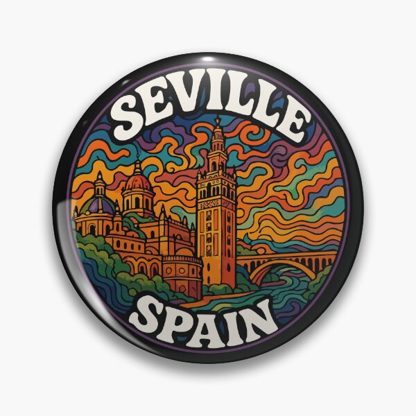 Item preview, Seville Spain Trippy Travel designed and sold by TomFrontierArt.