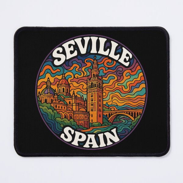 Item preview, Seville Spain Trippy Travel designed and sold by TomFrontierArt.