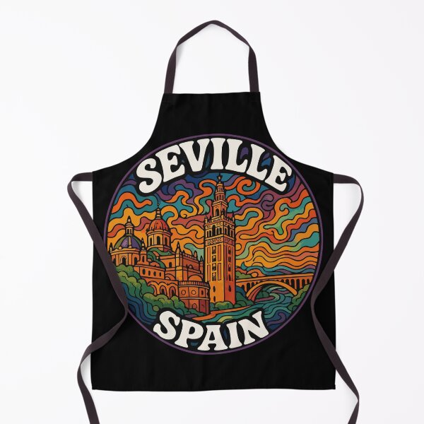Item preview, Seville Spain Trippy Travel designed and sold by TomFrontierArt.