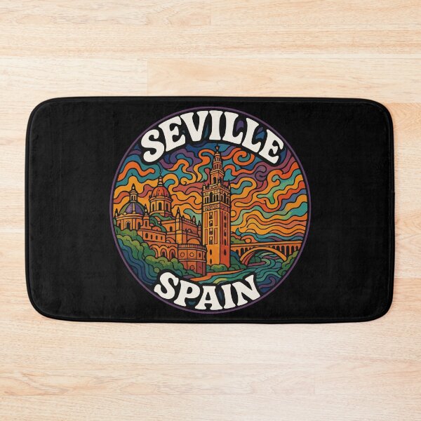 Item preview, Seville Spain Trippy Travel designed and sold by TomFrontierArt.