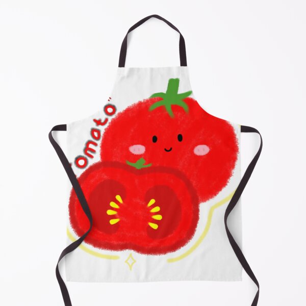 Item preview, Cute Kawaii Tomato Character - Happy Tomato Illustration  designed and sold by TavaCreart.