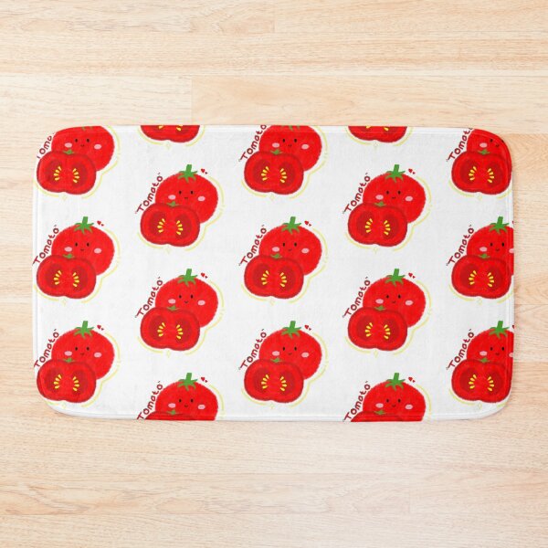 Item preview, Cute Kawaii Tomato Character - Happy Tomato Illustration  designed and sold by TavaCreart.