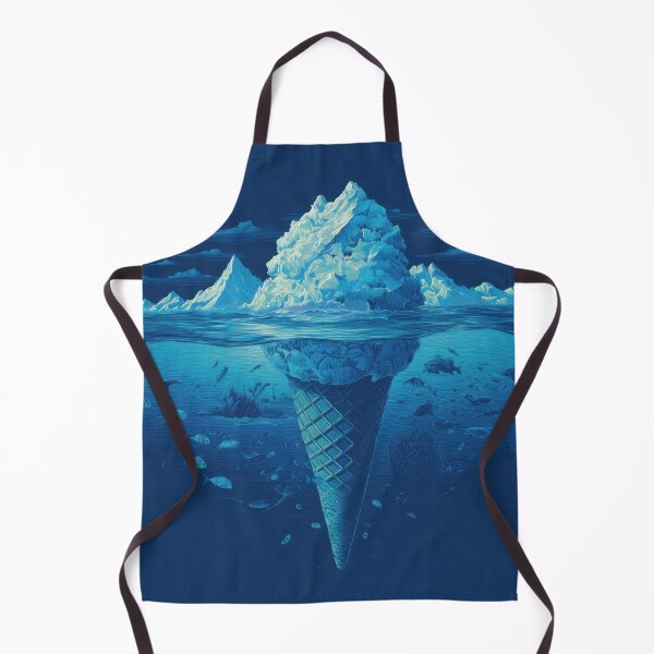 Aperçu de l'œuvre œuvre d'art représentant un cornet de glace sous-marin créée et vendue par anytka.