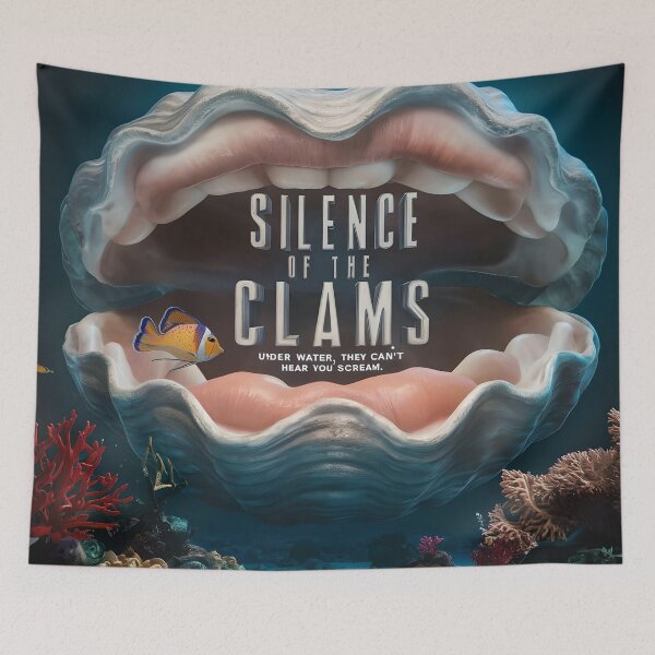 Item preview, Movie Poster Parody: Silence of the Clams designed and sold by MatureProcure.