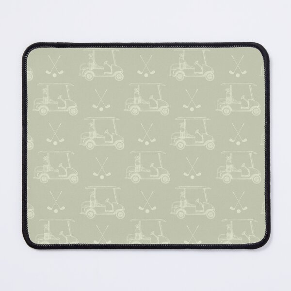 Item preview, Tonal Golf Carts & Clubs on Pastel Gray Green designed and sold by KSimpson838.