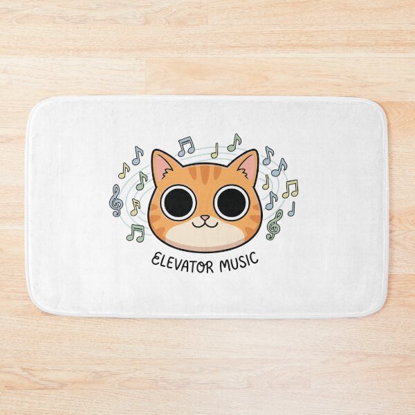 Item preview, Elevator Music Playing Inside Orange Tabby Cat designed and sold by Petzzz.