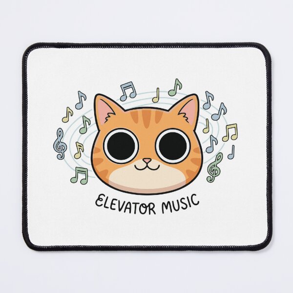 Item preview, Elevator Music Playing Inside Orange Tabby Cat designed and sold by Petzzz.
