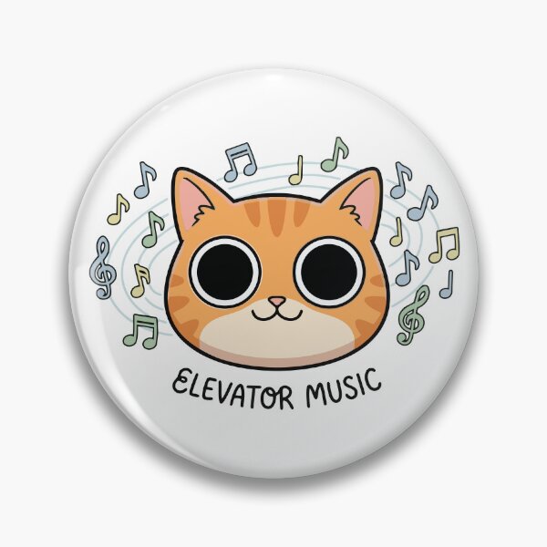 Item preview, Elevator Music Playing Inside Orange Tabby Cat designed and sold by Petzzz.