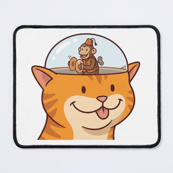 Item preview, No Thoughts Head Empty Orange Cat X Ray designed and sold by Petzzz.