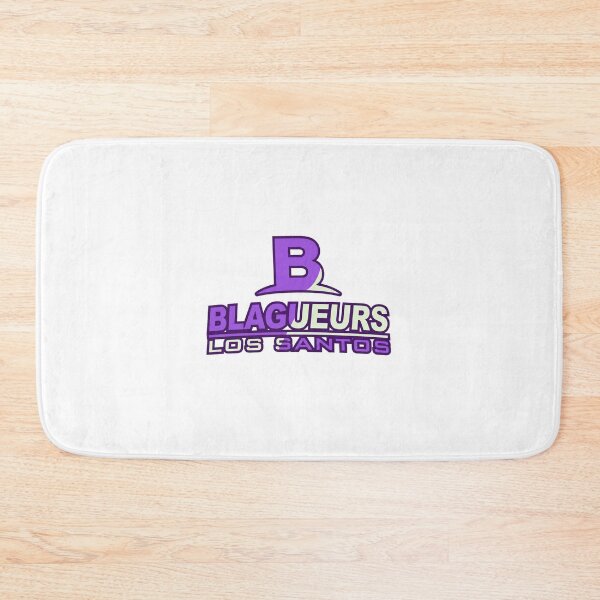 Item preview, Blagueurs Purple Varsity Style Logo - Urban Streetwear Art designed and sold by 1001T-Shirt.