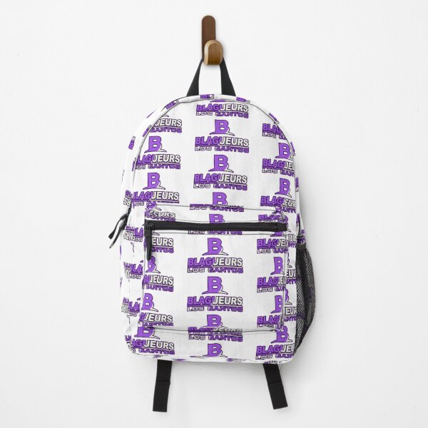 Item preview, Blagueurs Purple Varsity Style Logo - Urban Streetwear Art designed and sold by 1001T-Shirt.