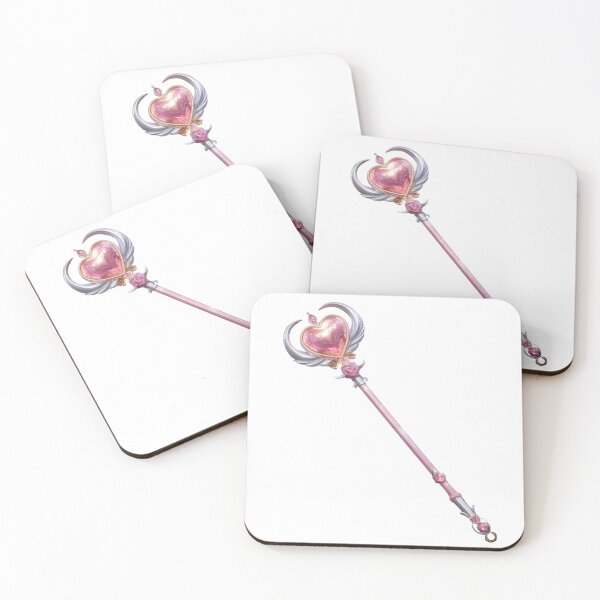 Item preview, Pink Crystal heart wand designed and sold by MendaciousMina.
