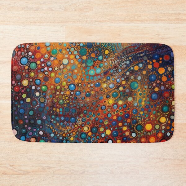 Item preview, Aboriginal Inspired Art - Colorful Pebbles designed and sold by GrinGalore.