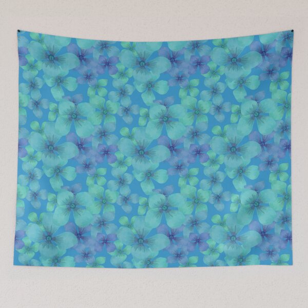 Item preview, Hydrangee flower pattern designed and sold by Fridayscorner.